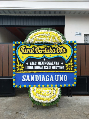 Papan Bunga Duka di Dorbolaang